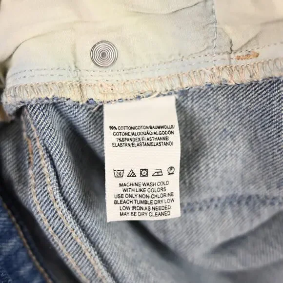 Free People We the Free Distressed Frayed Hem Jeans, 30 - Picture 9 of 11